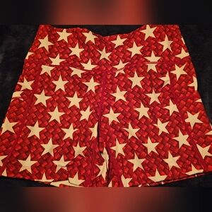 5" red starstruck shorts